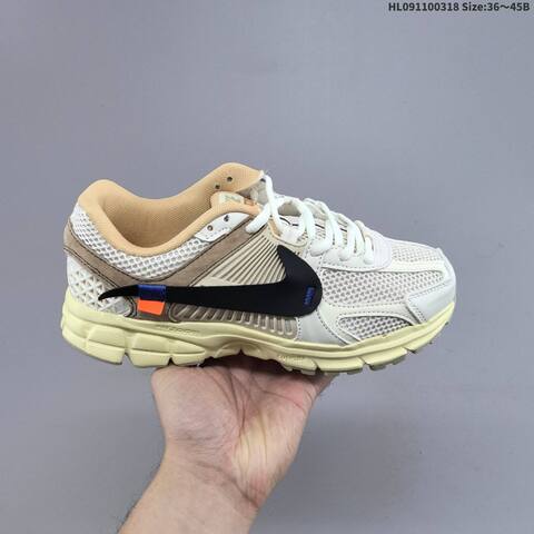 Nike Zoom Vomero 5 Beige Black Cream Orange Blue EU 36-45 Running Shoe - Unisex (BS-61274)