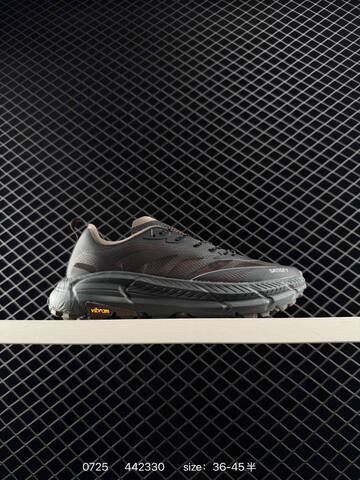 HOKA ONE ONE Mafate Speed 4 Lite STSFY Dark Brown Black Beige EU 36-45 Trail Shoe Trail Running Sneakers - Unisex (BS-86534)
