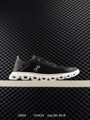 On Cloud 6 Coast Black White EU 36-45 Running Shoe Running Sneakers - Unisex (BS-85502)