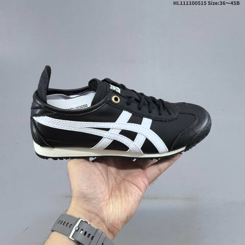 Onitsuka Tiger Mexico 66 SD Black White Cream EU 36-45 Sneaker Casual Sneakers - Unisex (BS-68836)