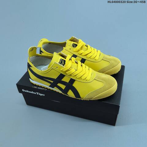 Onitsuka Tiger Mexico 66 Yellow Black Or White Navy EU 36-45 Sneaker Casual Sneakers - Unisex (BS-68985)