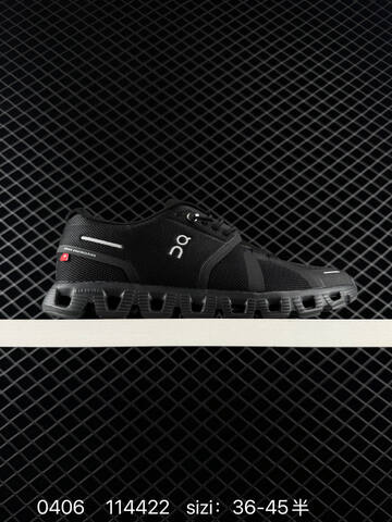 On Cloud 5 Black White EU 36-45 Running Shoe Running Sneakers - Unisex (BS-85371)