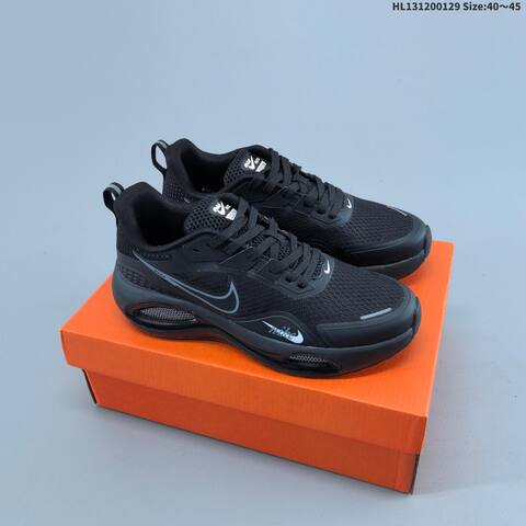 Nike Zoom Winflo Black Dark Grey White EU 40-45 Running Shoe - Men's (BS-61662)