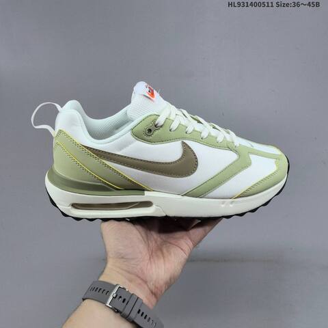 Nike Air Max Dawn White Light Olive Khaki EU 36-45 Sneaker - Unisex (BS-60401)
