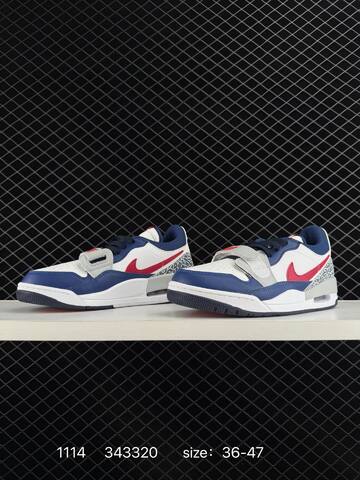 Jordan Air Jordan Legacy 312 Low White Navy Red Grey EU 36-47 Basketball Shoe - Unisex (BS-80283)
