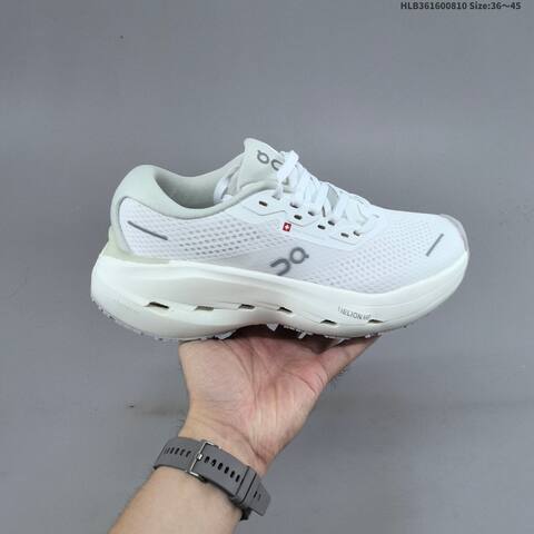On Cloudrunner 3 Max White Off White Light Gray EU 36-45 Running Shoe Running Sneakers - Unisex (BS-69486)