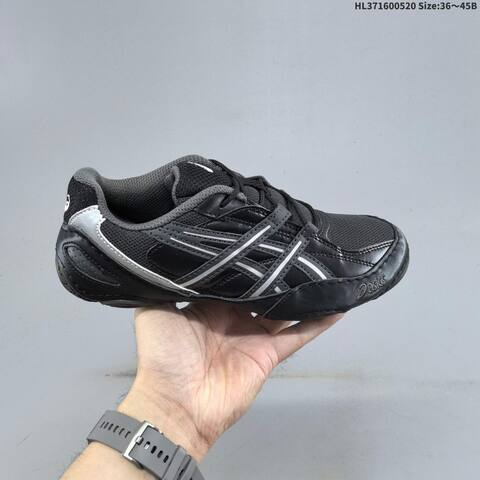 ASICS HYPERSYNC Black Silver Grey EU 36-45 Running Shoe Running Sneakers - Unisex (BS-68815)