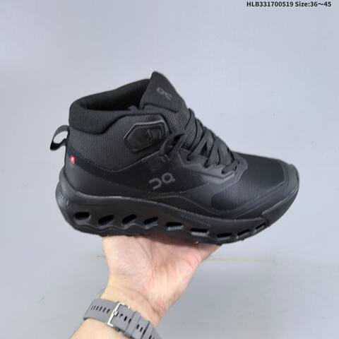 On Running Cloudhorizon 2 Mid WP Triple Black EU 36-45 Trail Shoe Trail Running Sneakers - Unisex (BS-69542)