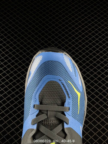 HOKA ONE ONE Speedgoat 7 Blue Black Neon Yellow Grey EU 40-45 Trail Shoe Trail Running Sneakers - Men's (BS-86117)