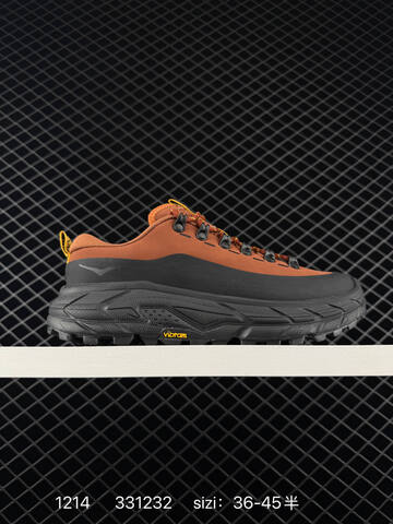 HOKA ONE ONE Tor Summit Brown Black Yellow EU 36-45 Trail Shoe Trail Running Sneakers - Unisex (BS-86355)