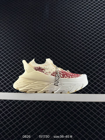 HOKA ONE ONE Restore TC Cream White Red EU 36-45 Running Shoe Running Sneakers - Unisex (BS-86468)