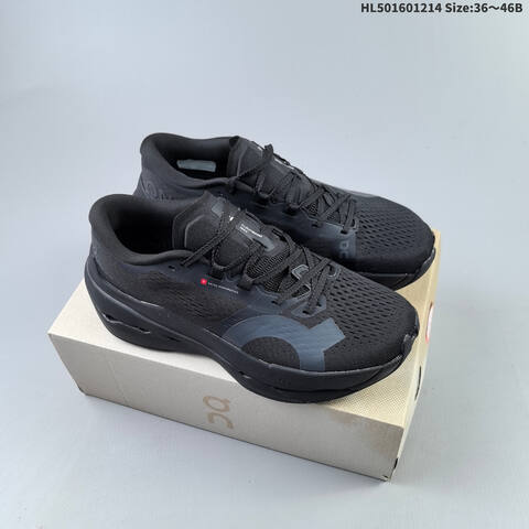 On Cloudboom Max 3 Black Or White Green EU 36-46 Running Shoe Running Sneakers - Unisex (BS-69741)