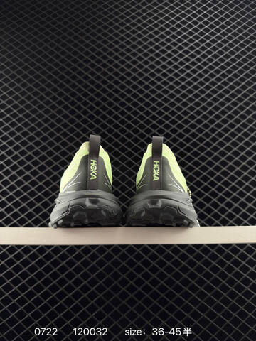 HOKA ONE ONE Mafate Speed 4 Neon Green Dark Grey White EU 36-45 Trail Shoe Trail Running Sneakers - Unisex (BS-86542)