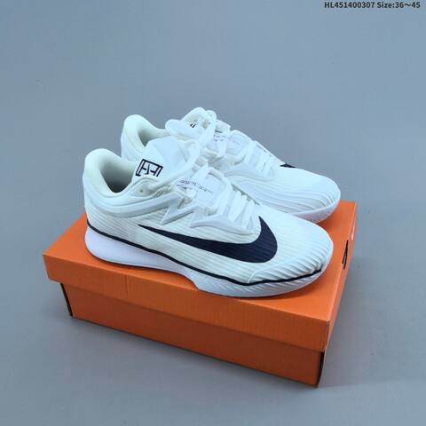 Nike Vapor Pro 3 White Dark Navy Bright Yellow Light Yellow Dark Grey EU 36-45 Tennis Shoe - Unisex (BS-61451)