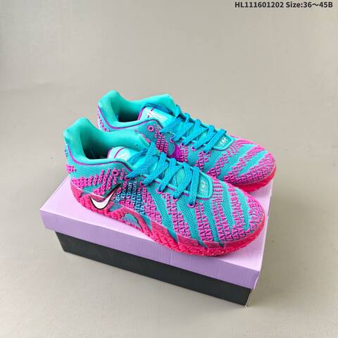 Nike JA 3 HF2793-300 Teal Pink Purple Black Gold EU 36-45 Basketball Shoe - Unisex (BS-62881)