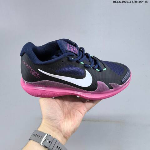 Nike Zoom Vapor Pro HC Navy Black Pink White Mint Green EU 36-45 Tennis Shoe - Unisex (BS-60409)