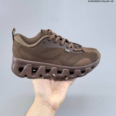 On Cloudswift K-Tech Kith Brown Grey EU 36-45 Running Shoe Running Sneakers - Unisex (BS-69668)