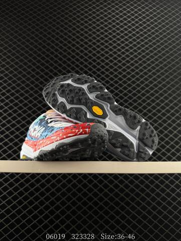 HOKA ONE ONE Speedgoat 6 Blue Red White Black EU 36-46 Trail Shoe Trail Running Sneakers - Unisex (BS-86595)