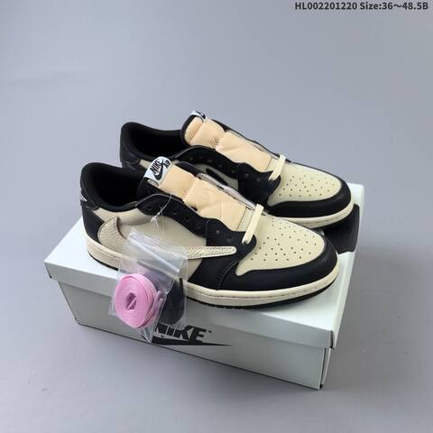 Travis Scott x Air Jordan 1 Low AIR JORDAN 1 Aj1 Lifestyle (BS-67347)