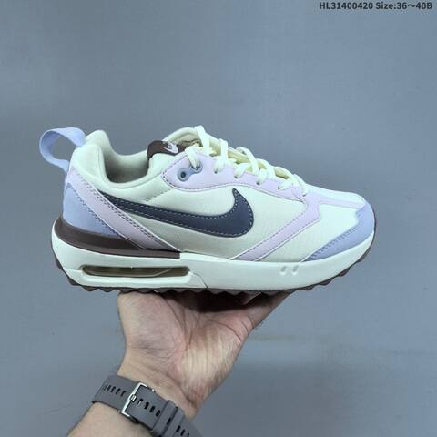 Nike Air Max Dawn Cream Light Purple Light Pink Slate Brown EU 36-40 Sneaker - Unisex (BS-60635)