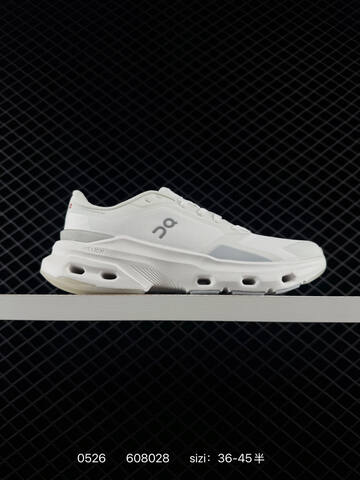 On Cloudpulse White Black Grey EU 36-45 Running Shoe Running Sneakers - Unisex (BS-85238)