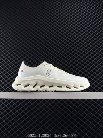 On Cloudsurfer Cloudtec Phase Ivory White Black EU 36-45 Running Shoe Running Sneakers - Unisex (BS-85579)
