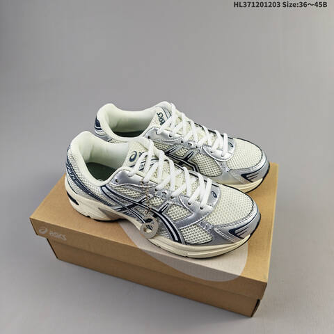 ASICS Gel-1130 Cream Silver Navy EU 36-45 Running Shoe Running Sneakers - Unisex (BS-69187)