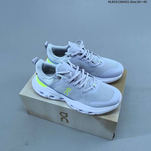 On Cloudpulse Light Purple Neon Green EU 36-45 Running Shoe Running Sneakers - Unisex (BS-69592)