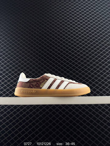 Gucci x Adidas Originals Gazelle INdoor 707867 U7R10 3660 1012122 Lifestyle (BS-78113)