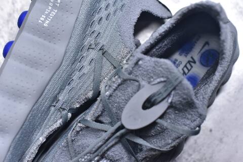 Nike Mind 002 Flyknit Fragment Design IQ8504 001 Cool Grey Royal Blue Sneaker (BS-59807)