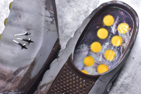 Nike NOCTA Mind 001 Grey Brown Yellow Silver Slides (BS-59693)