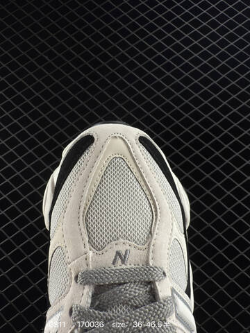 New Balance 9060 Light Grey Black White Grey EU 36-46 5 Sneaker - Unisex (BS-82979)