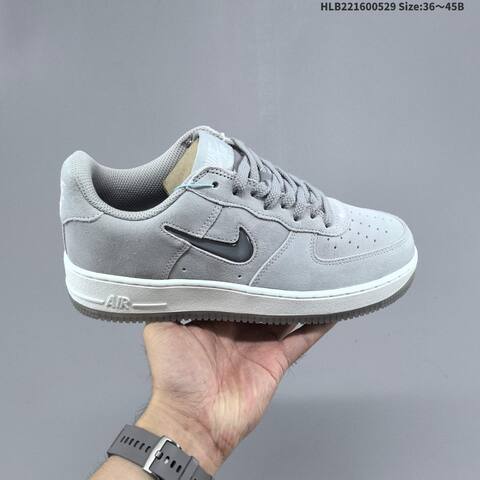 Nike Air Force 1 07 DV0785-003 Light Grey Dark Grey White EU 36-45 Sneaker - Unisex (BS-60067)