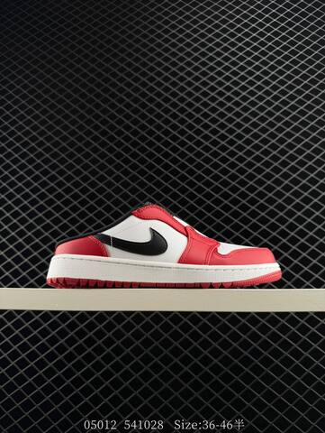 Jordan Air Jordan 1 Low Mule Golf White Red Black Blue EU 36-46 Sneaker - Unisex (BS-81391)