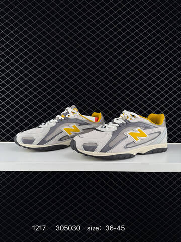 New Balance 204L Light Grey Dark Grey Yellow White Black EU 36-45 Sneaker - Unisex (BS-82472)