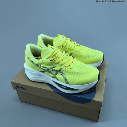 ASICS Sonicblast FF Turbo 2 Neon Yellow And Blue EU 40-45 Running Shoe Running Sneakers - Men's (BS-68993)