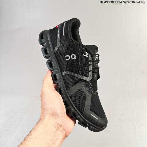 On Cloud 6 Black Navy White EU 36-45 Running Shoe Running Sneakers - Unisex (BS-69819)