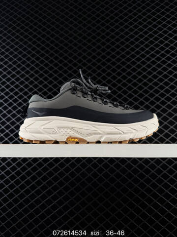 HOKA ONE ONE Tor Summit Black Grey Off White Gum EU 36-46 Trail Shoe Trail Running Sneakers - Unisex (BS-86140)