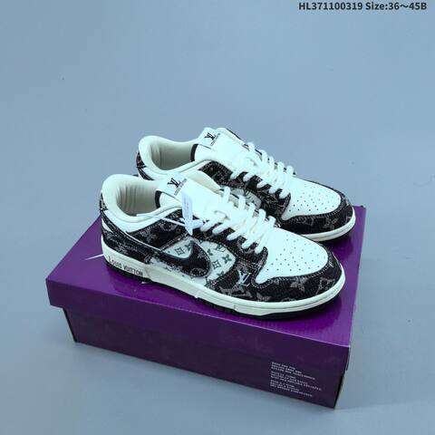 Nike SB Dunk Low Black Red EU 36-45 Skate Shoe - Unisex (BS-61254)