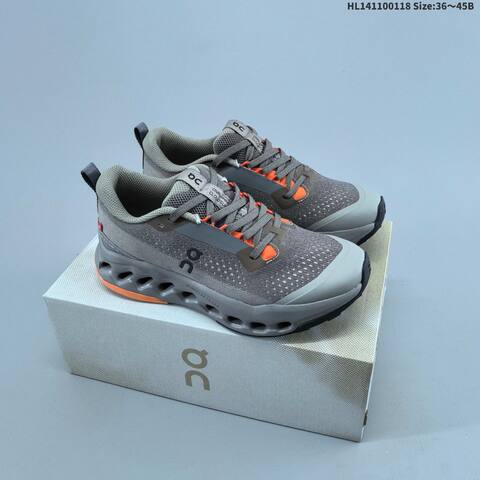 On Cloudsurfer Trail 2 Pearl Fog EU 36-45 Trail Shoe Trail Running Sneakers - Unisex (BS-69707)