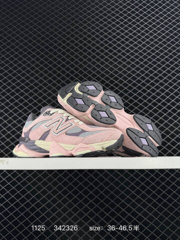 New Balance 9060 U9060IAB Pink Purple Cream Grey Black EU 36-46 5 Sneaker - Unisex (BS-82558)