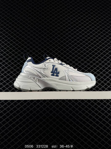 MLB Chunky Liner Denim ARNC055 White Silver Navy Light Blue EU 36-45 Sneaker Casual Sneakers - Unisex