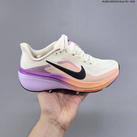 Nike Air Zoom Beige Purple Orange Black EU 36-45 Running Shoe - Unisex (BS-61267)