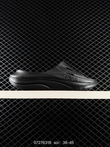 HOKA ONE ONE ORA Luxe Black EU 36-45 Slides Casual Sneakers - Unisex (BS-86139)
