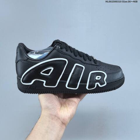 Nike CPFM x Air Force 1 Low Black White EU 36-46 Sneaker - Unisex (BS-61384)
