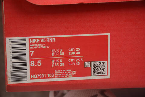 Nike V5 RNR Black White Grey Blue Running Shoe (BS-59876)