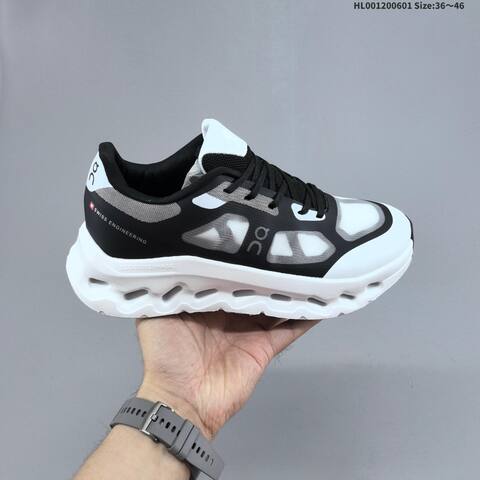 On Cloudtilt Black White Grey EU 36-46 Running Shoe Running Sneakers - Unisex (BS-69505)