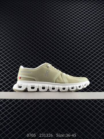 On Cloud 6 Pale Sage White EU 36-45 Running Shoe Running Sneakers - Unisex (BS-85536)