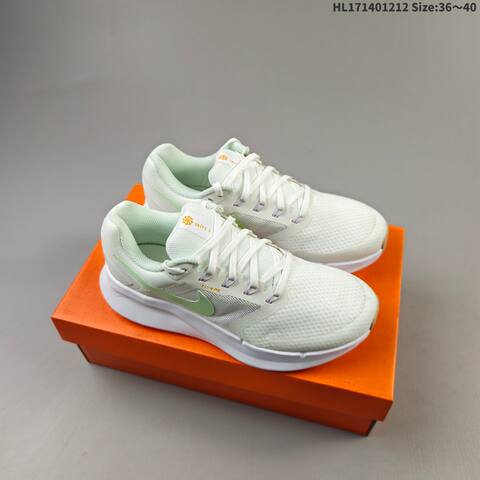 Nike Run Swift 3 White Light Green Light Pink Light Blue EU 36-40 Running Shoe - Unisex (BS-62738)