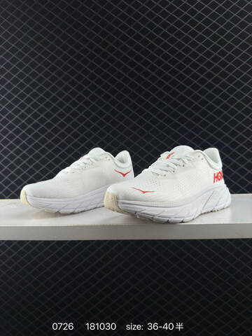 HOKA ONE ONE Arahi 7 White Red Beige EU 36-40 Running Shoe Running Sneakers - Unisex (BS-86529)